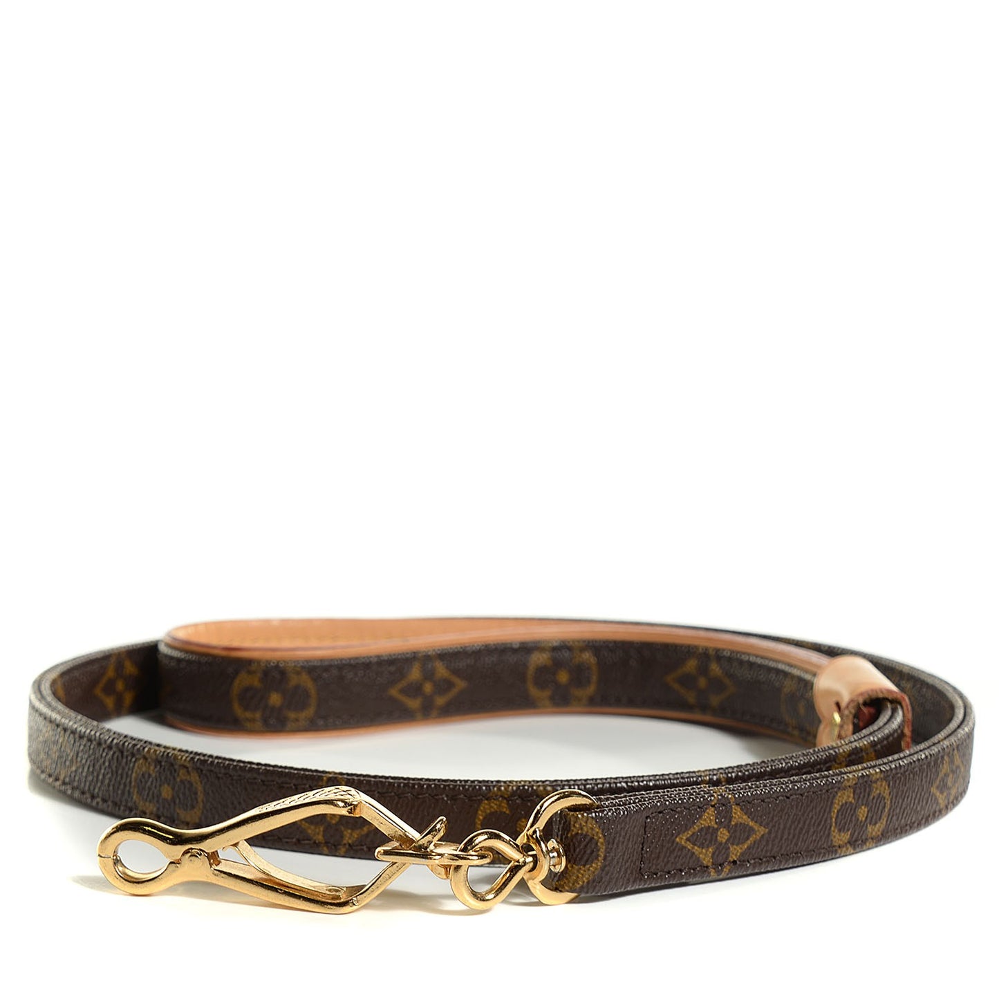 Monogram Baxter Dog Leash MM
