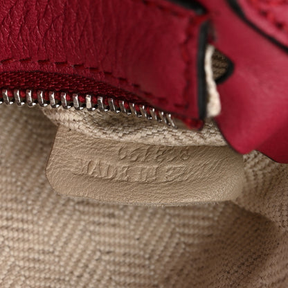 Loewe Calfskin Mini Puzzle Bag Raspberry 7 of 11