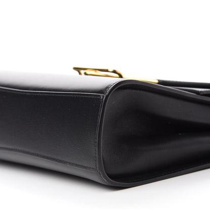 Bottega Veneta Box Calfskin Nappa Clip Bag Black 7 of 13