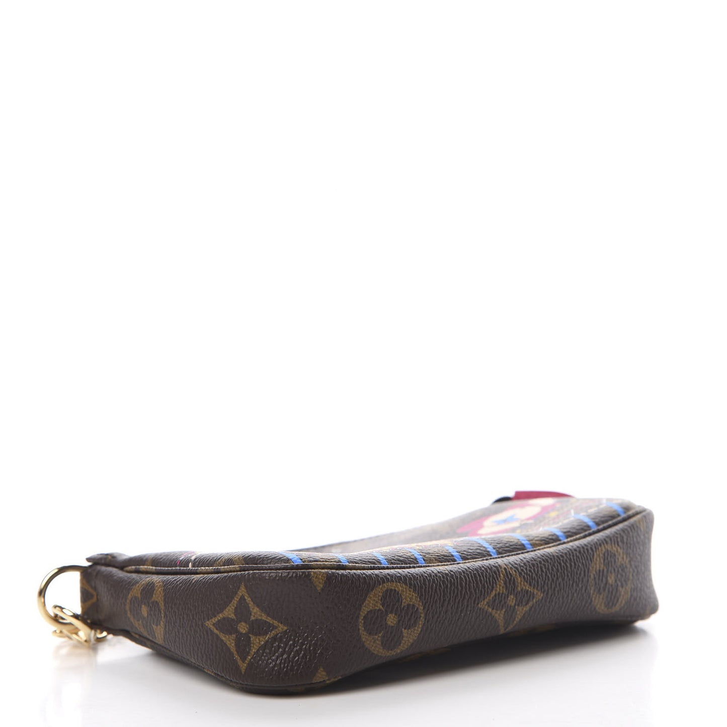 Monogram 2020 Christmas Animation Roller Coaster Mini Pochette Accessories Pivoine