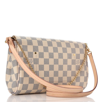 Louis Vuitton Damier Azur Favorite MM 3 of 8