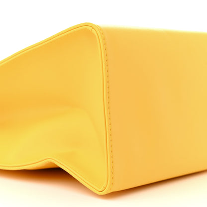 Telfar Vegan Leather Medium Shopping Bag Yellow 9 of 11