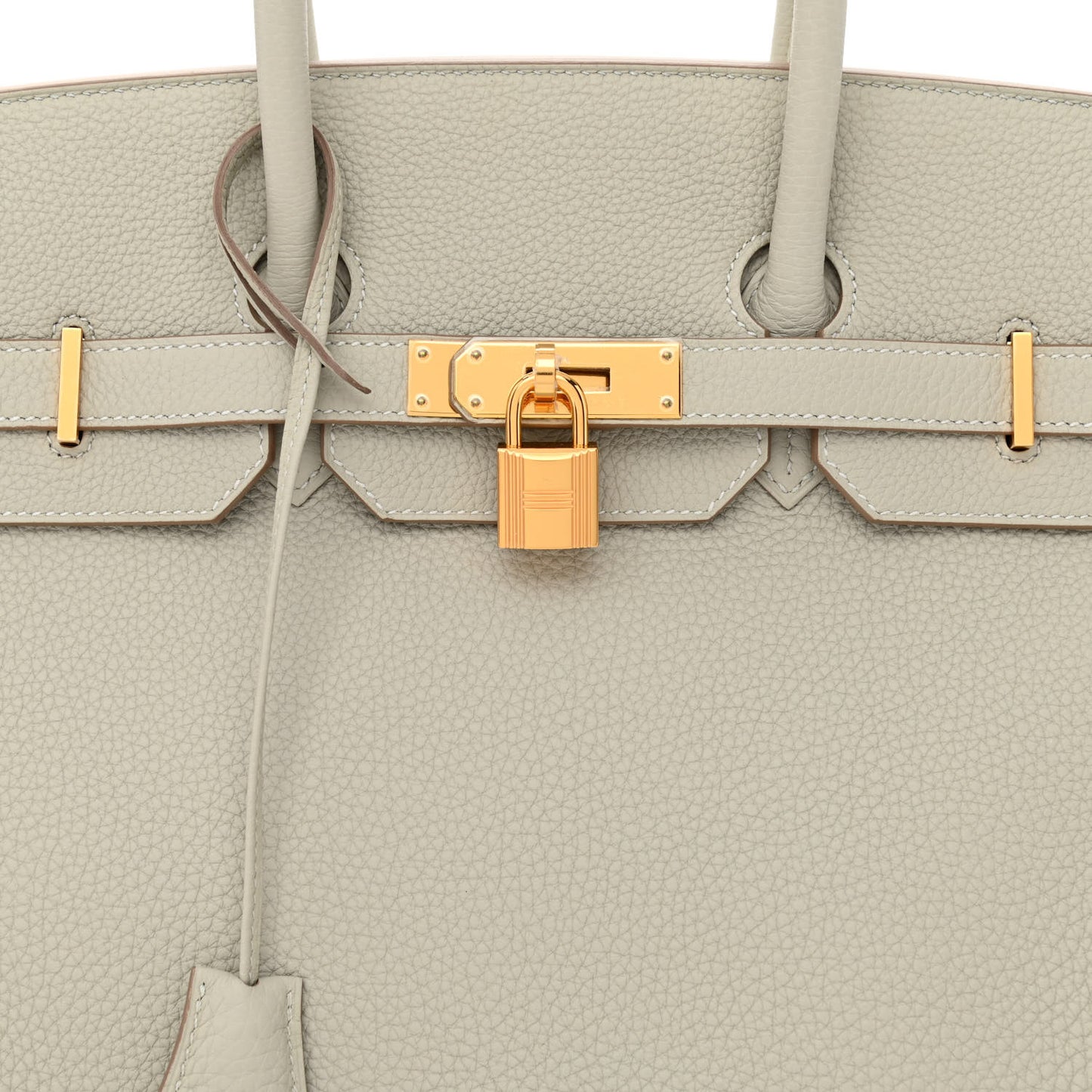 Togo Birkin 35 Gris Perle