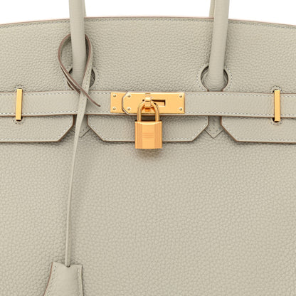 Hermes Togo Birkin 35 Gris Perle 7 of 9