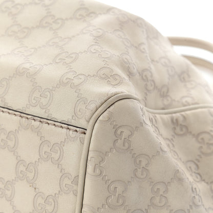 Gucci Guccissima Medium Sukey Tote Mystic White 13 of 14