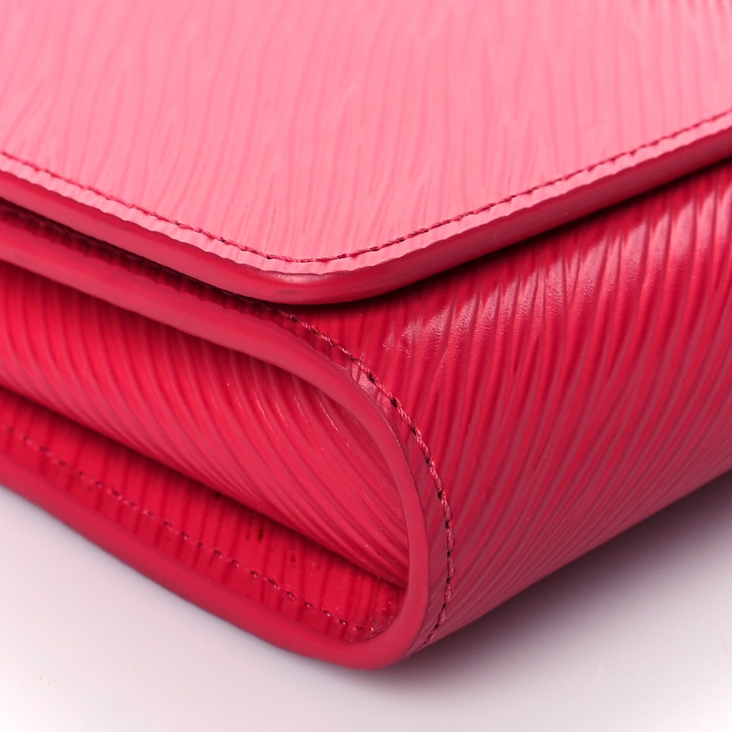 Epi Twist Chain Wallet Hot Pink