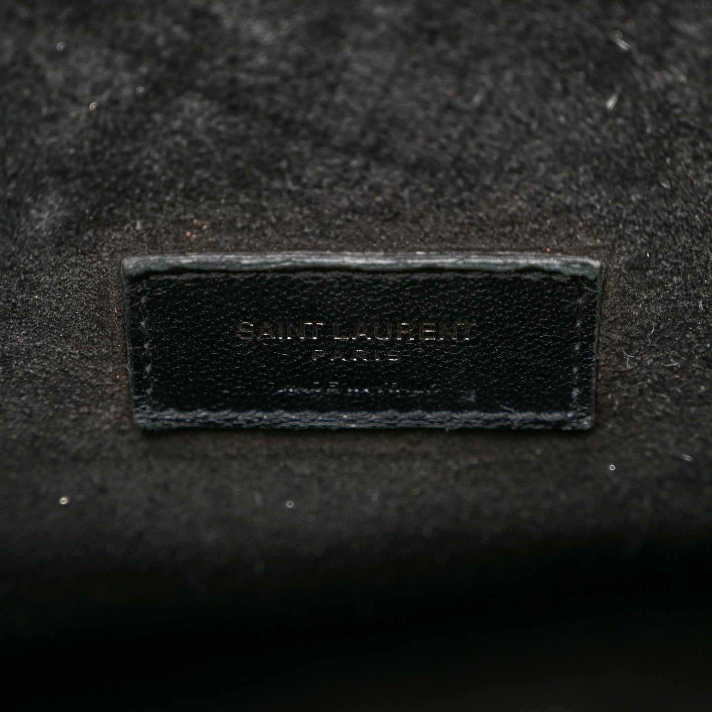 Calfskin Crocodile Embossed Medium Supple Sac de Jour Black