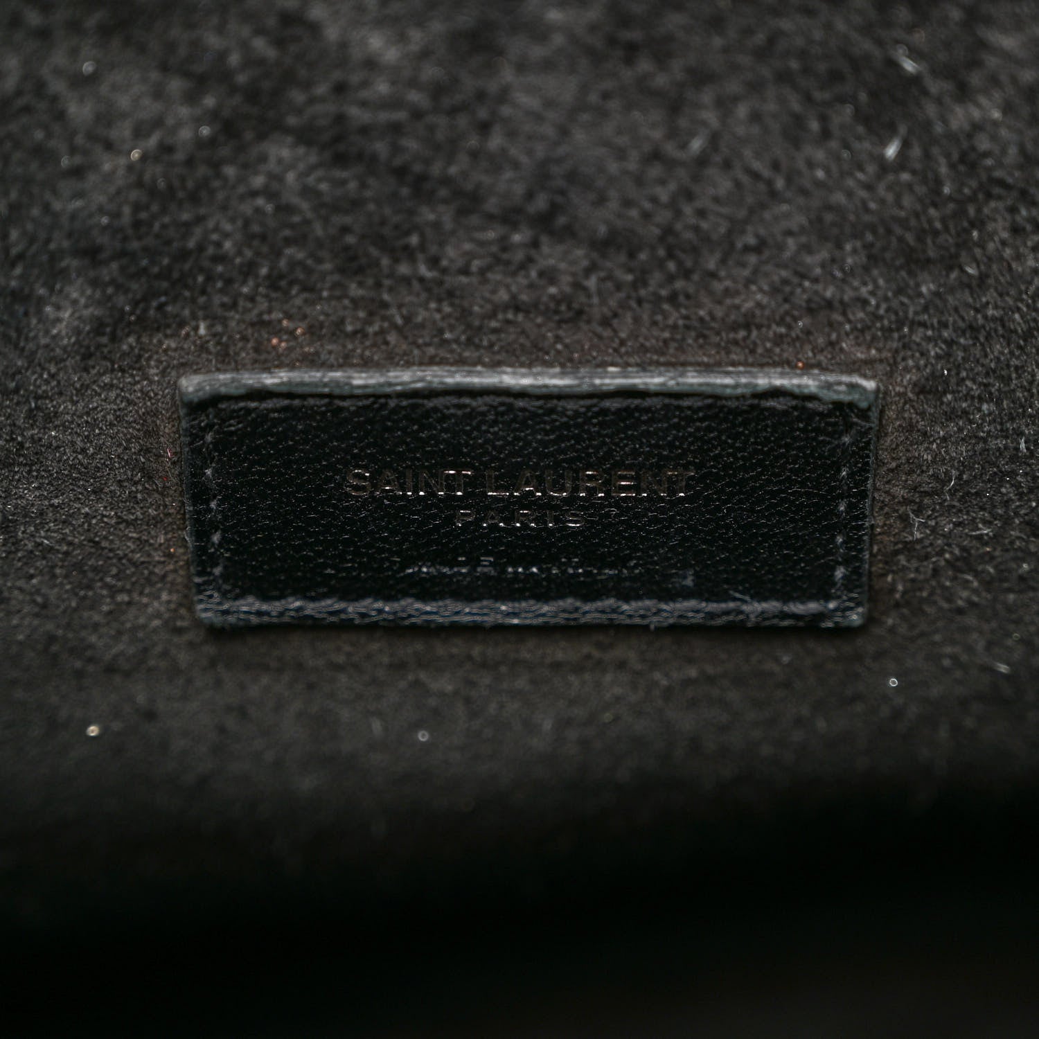 Saint Laurent Calfskin Crocodile Embossed Medium Supple Sac de Jour Black 6 of 14