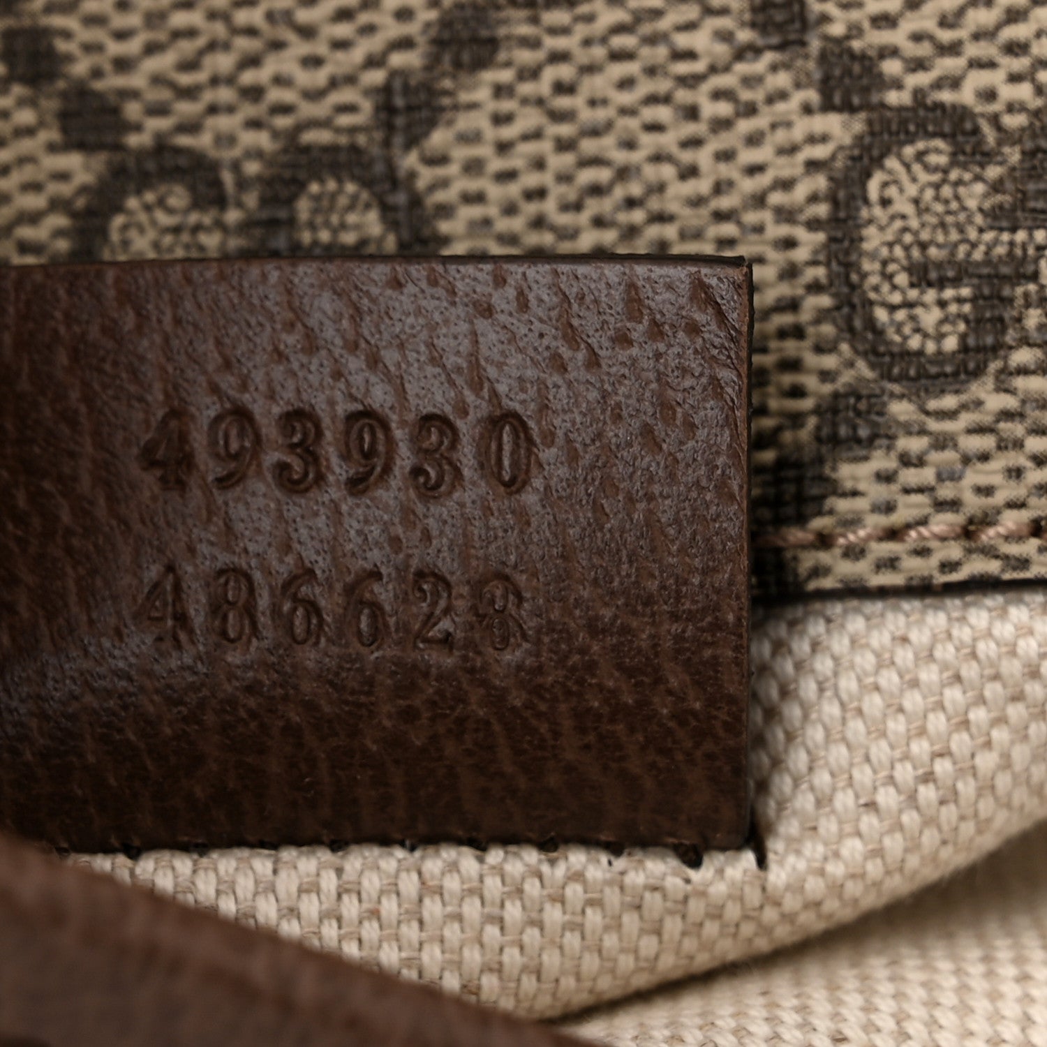 Gucci GG Supreme Monogram Neo Vintage Web Belt Bag Brown 7 of 10