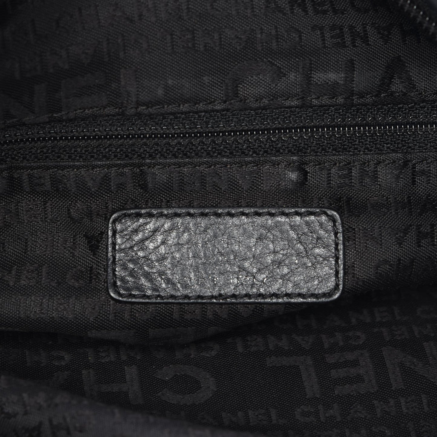 Lambskin Stitched Medium Ultimate Soft Tote Black