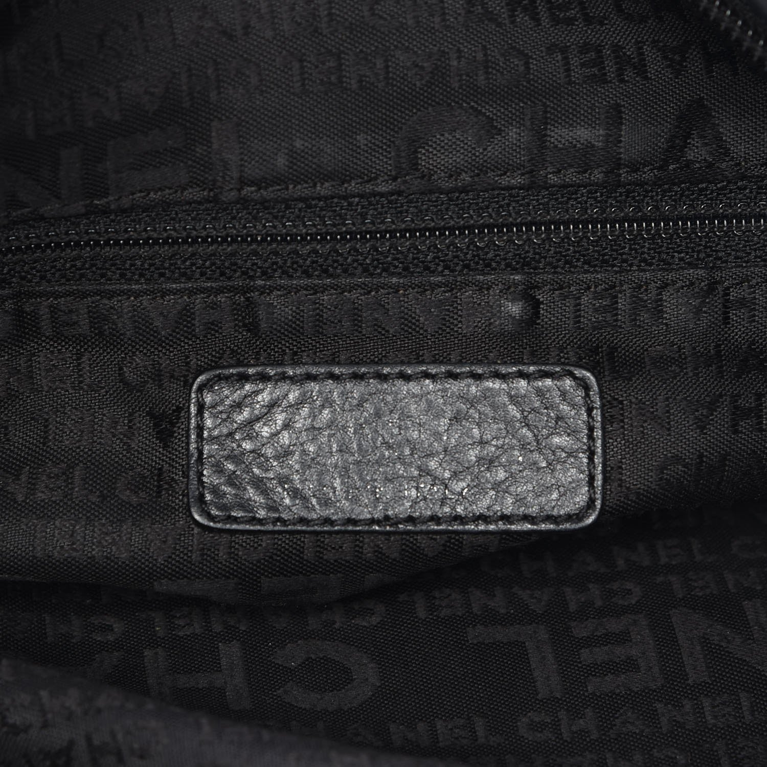 Chanel Lambskin Stitched Medium Ultimate Soft Tote Black 6 of 8