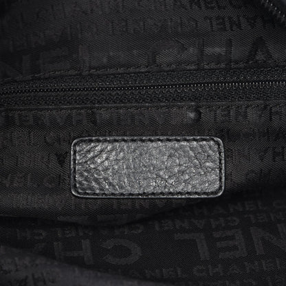 Chanel Lambskin Stitched Medium Ultimate Soft Tote Black 6 of 8