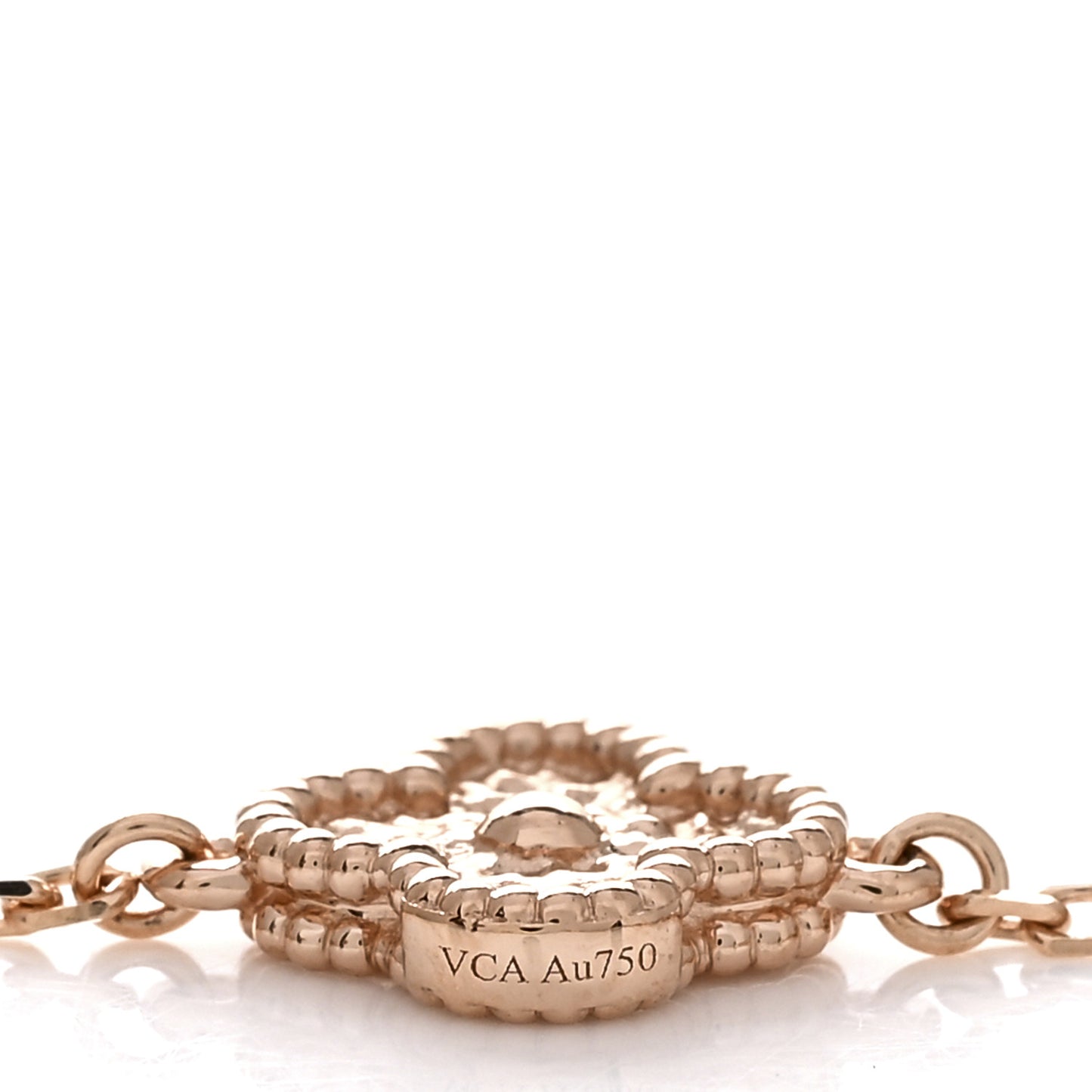 18K Rose Gold 16 Motifs Sweet Alhambra Necklace