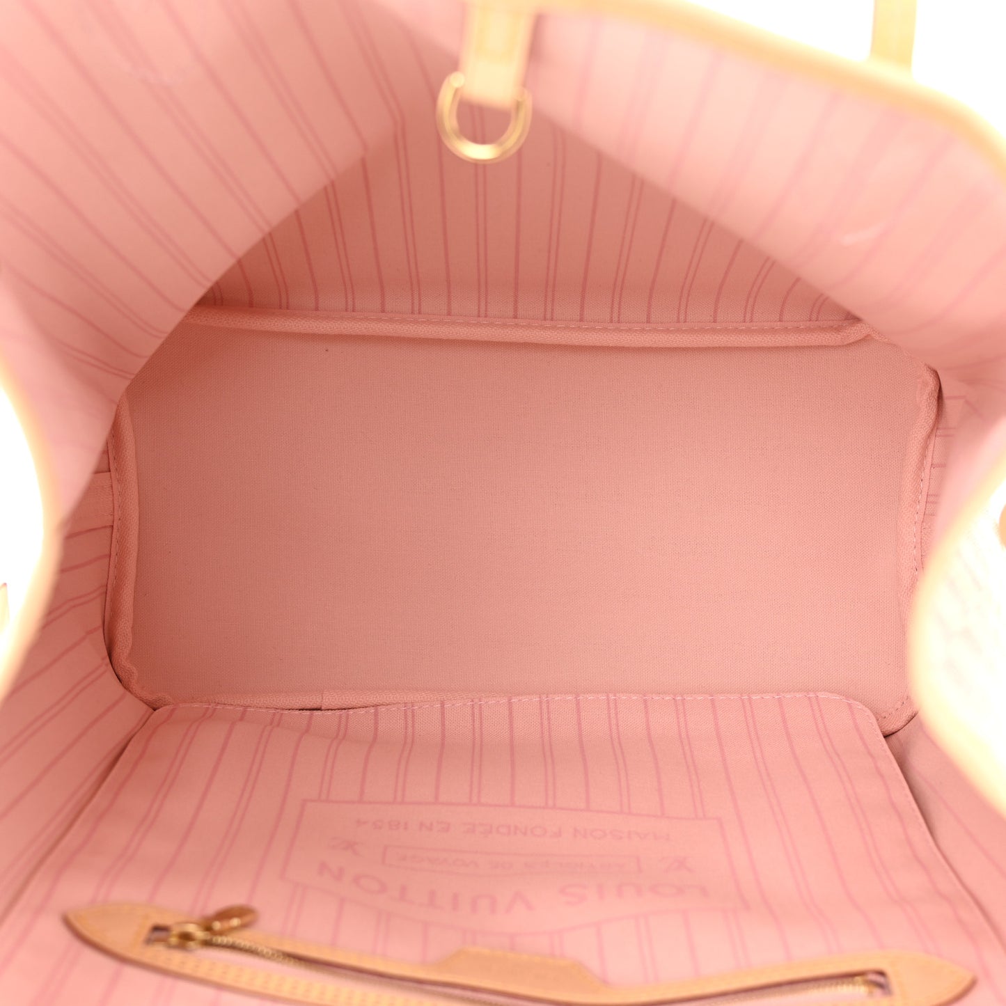 Damier Azur Neo Neverfull MM Rose Ballerine