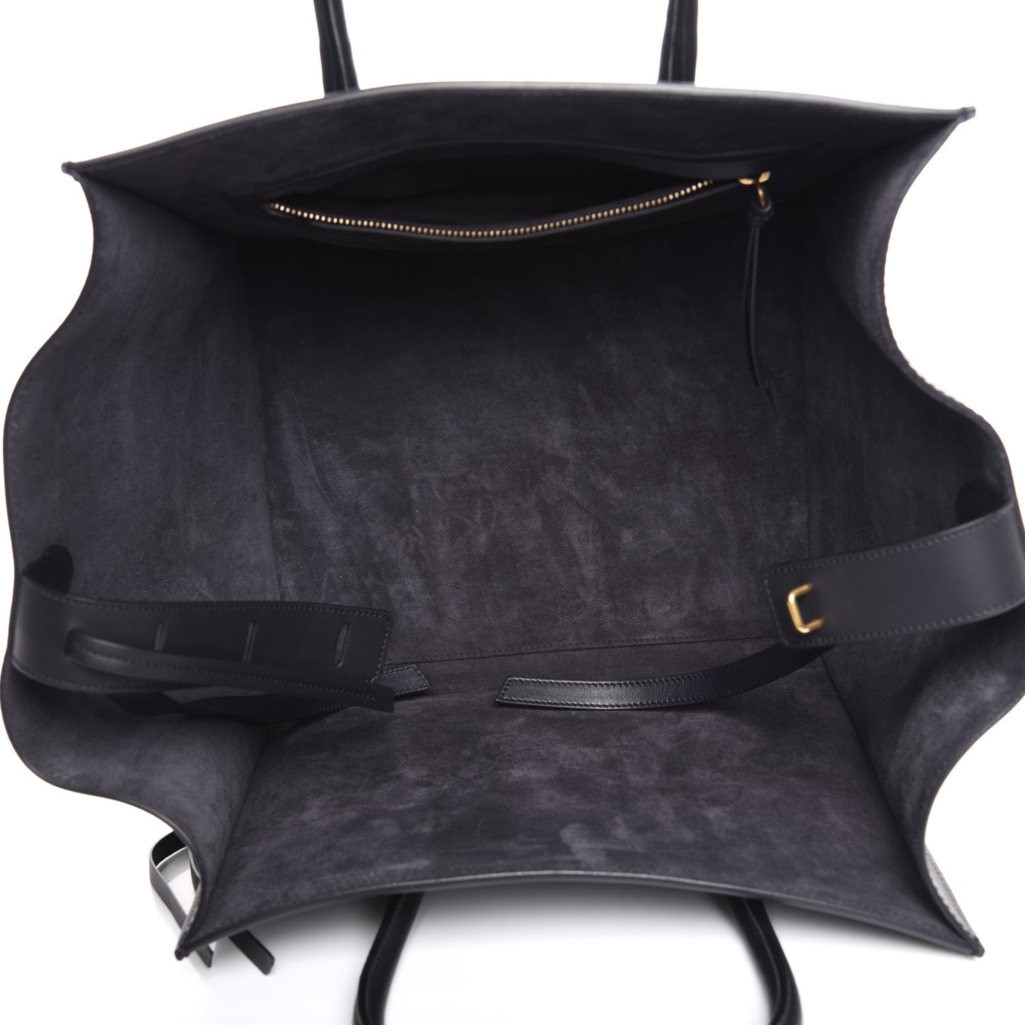 Natural Calfskin Medium Phantom Luggage Navy Blue