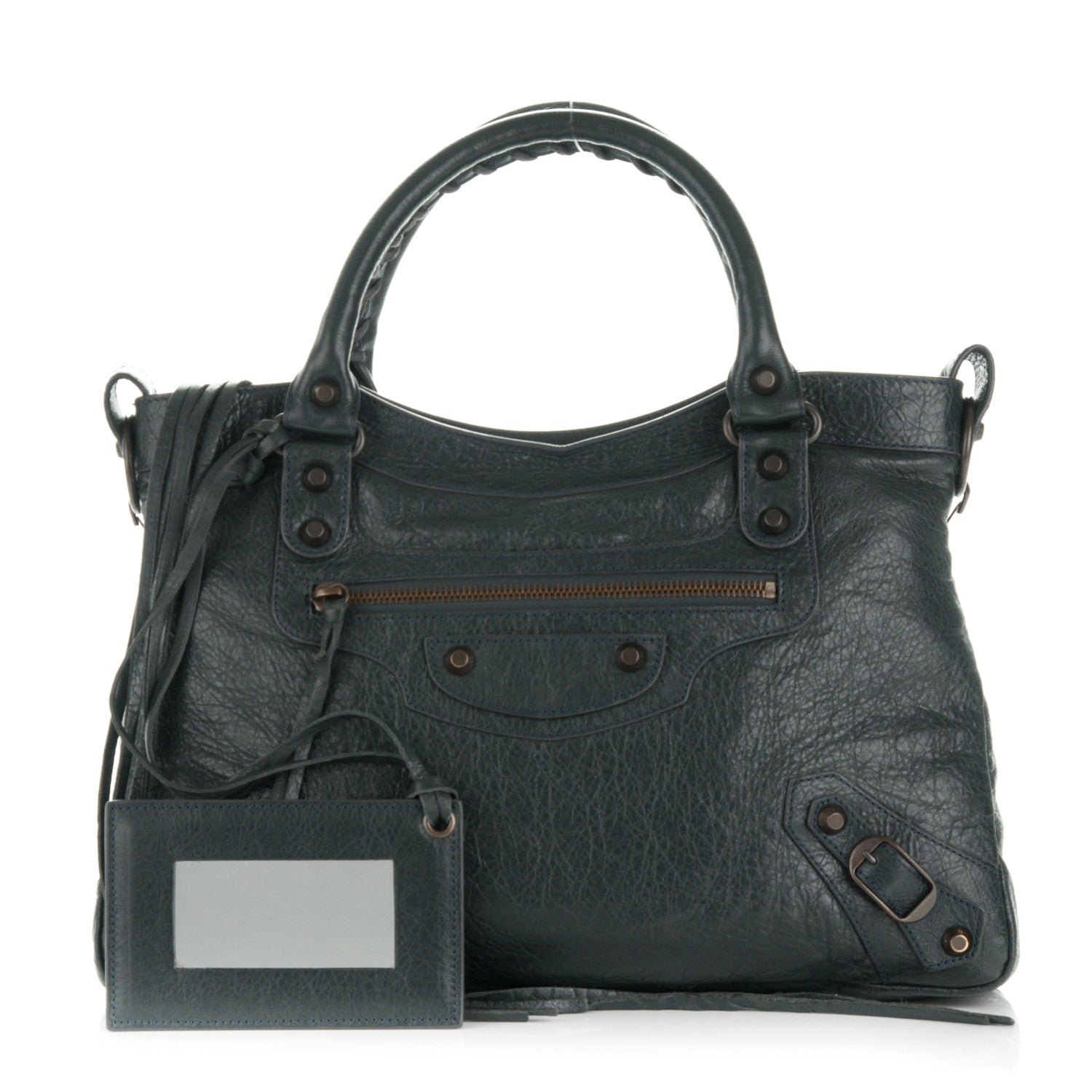 Balenciaga Agneau Classic Hardware Town Anthracite 1 of 9