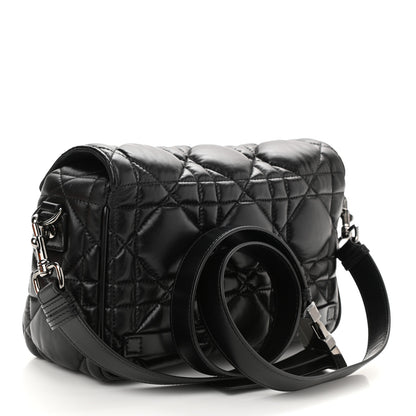 Christian Dior Calfskin Macrocannage Small Diorcamp Messenger Black 3 of 8