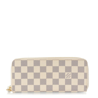Louis Vuitton Damier Azur Clemence Wallet 1 of 7