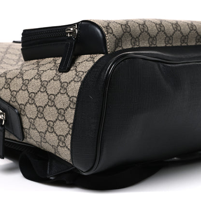 Gucci GG Supreme Monogram Medium Backpack Black 8 of 9