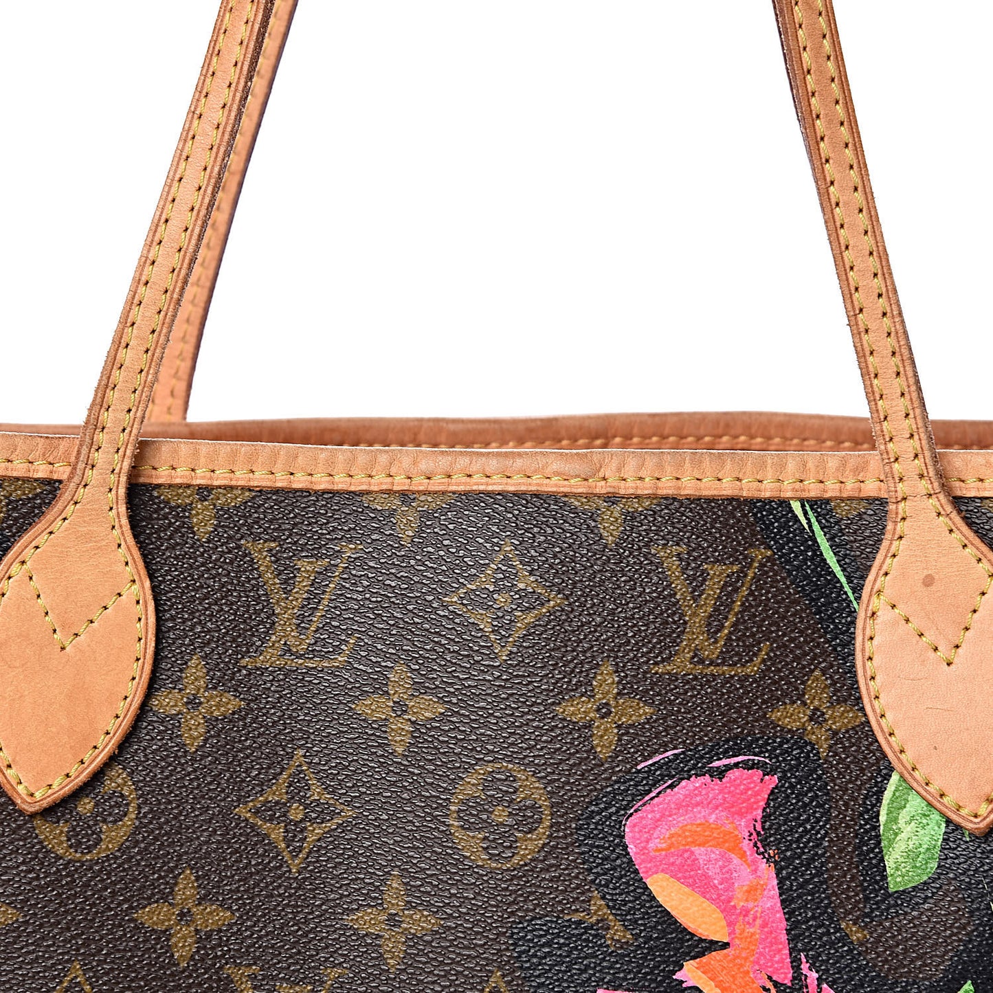 Monogram Roses Neverfull MM