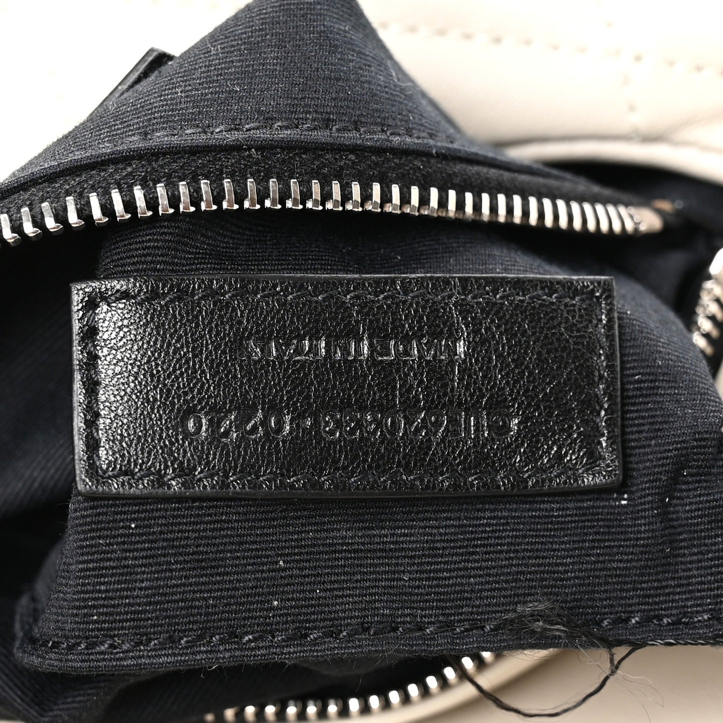 Lambskin Quilted Toy Loulou Puffer Monogram Chain Satchel Crema Soft