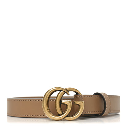 Gucci Calfskin Double G 20mm Belt 80 32 Porcelain Rose 1 of 4