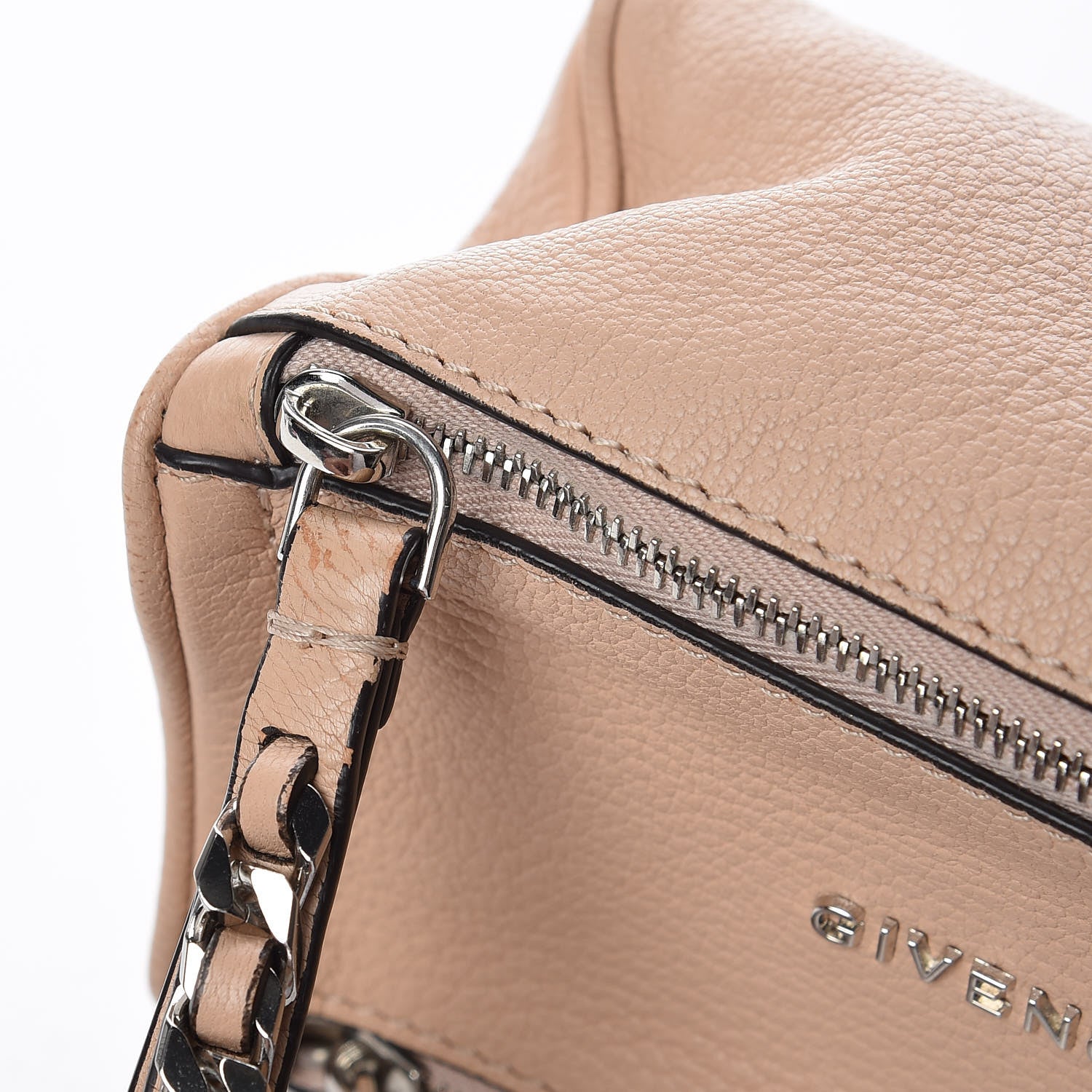 Givenchy Sugar Goatskin Pandora Wristlet Old Pink 9 of 15