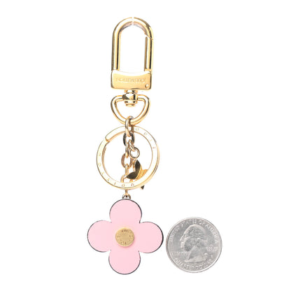 Louis Vuitton Monogram Blooming Flowers BB Bag Charm Key Holder Pink 2 of 4