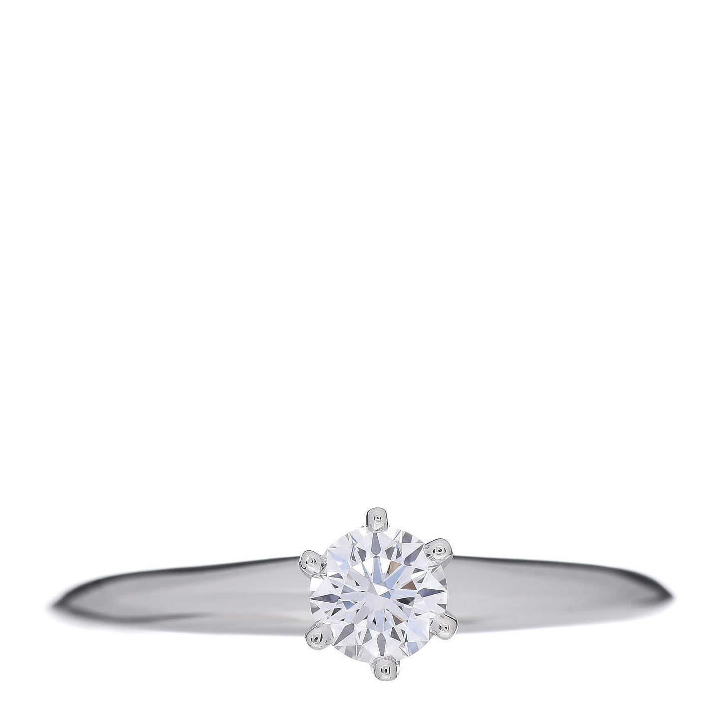 Platinum Diamond .20ct Solitaire Engagement Ring 47 4