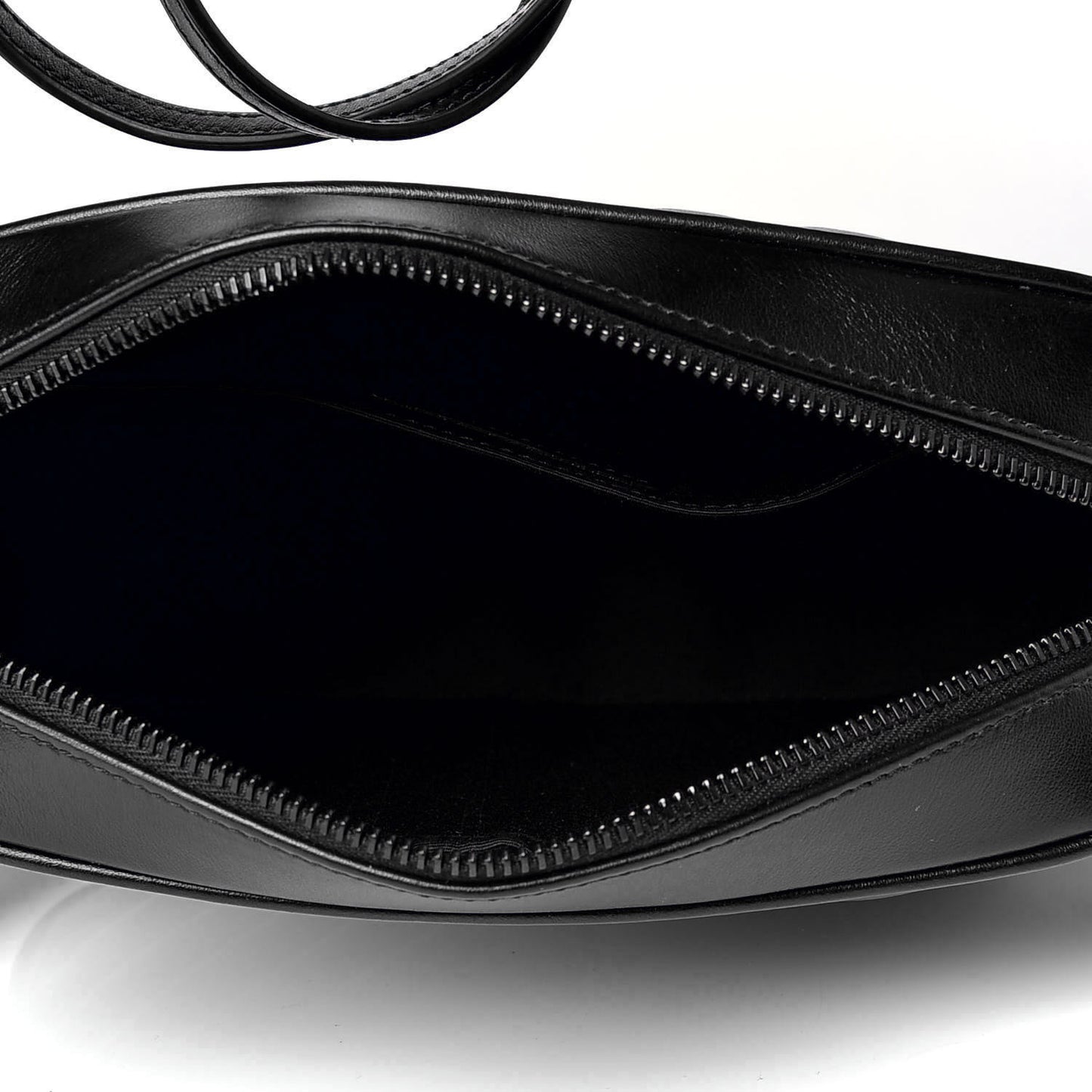 Calfskin Matelasse Monogram Lou Camera Bag Black