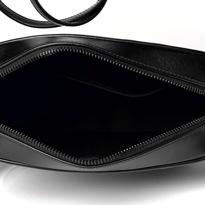 Saint Laurent Calfskin Matelasse Monogram Lou Camera Bag Black 5 of 8