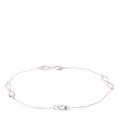 Tiffany Sterling Silver Infinity Endless Bracelet 3 of 4