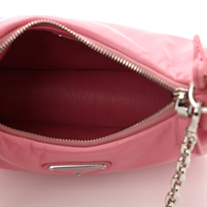 Prada Nappa Soft Padded Re-Edition 2005 Shoulder Bag Begonia 5 of 13