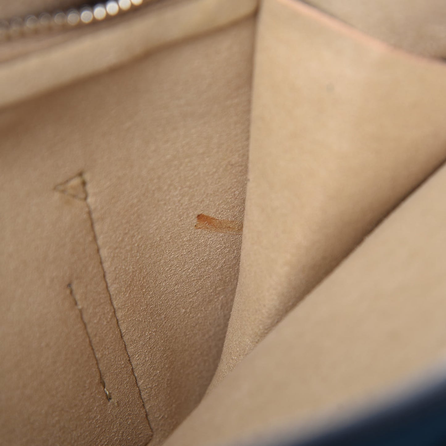 Grained Calfskin Small Shark Lock Satchel Mineral Blue
