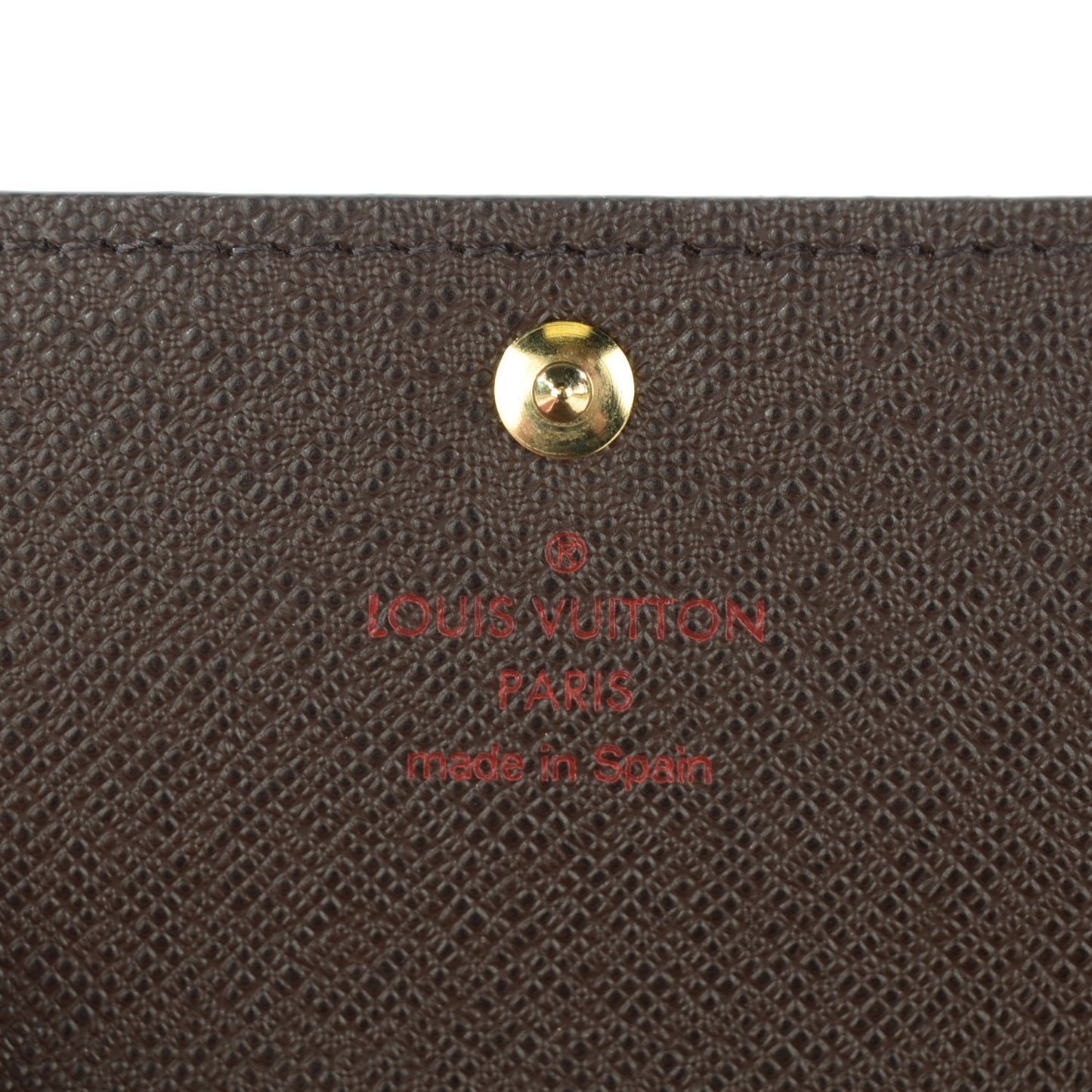 Damier Ebene Anais Wallet