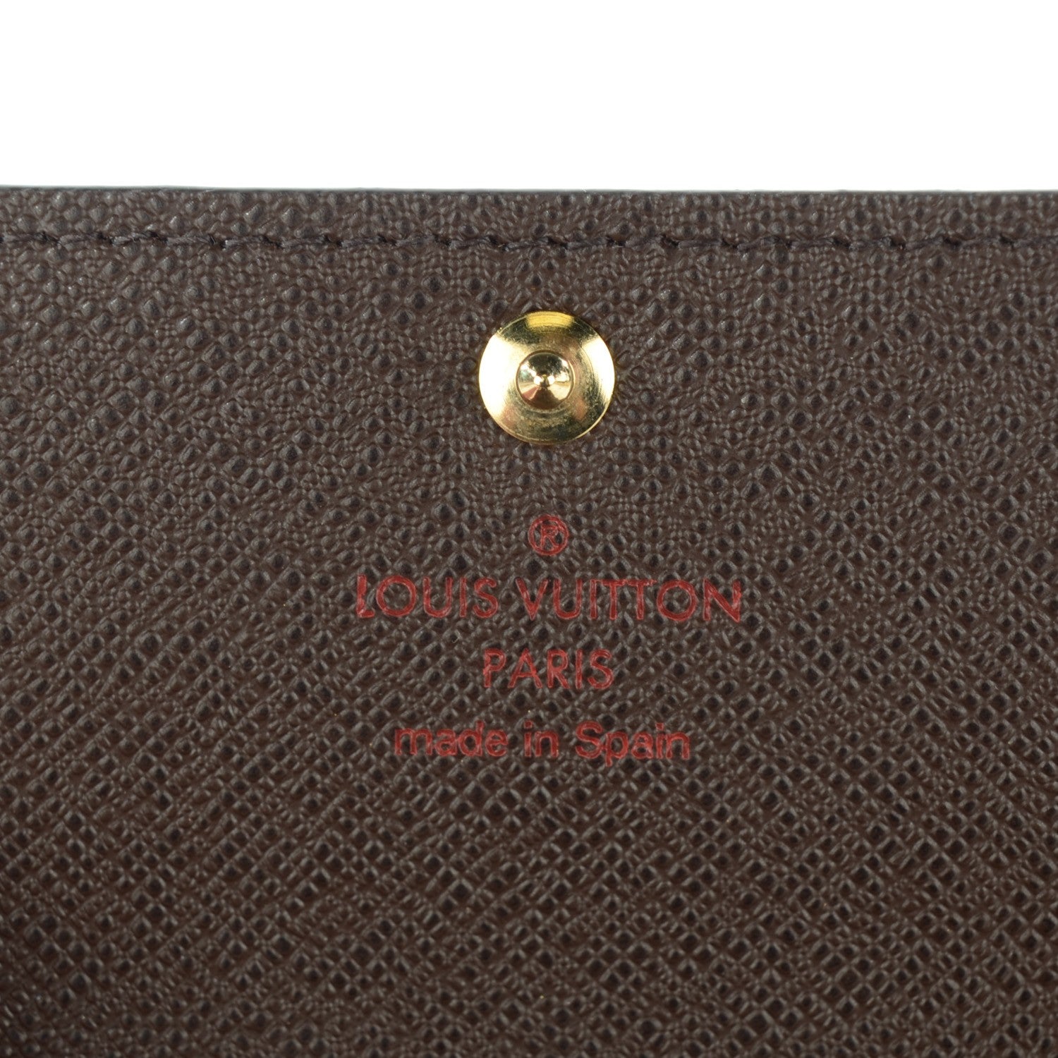 Louis Vuitton Damier Ebene Anais Wallet 5 of 7