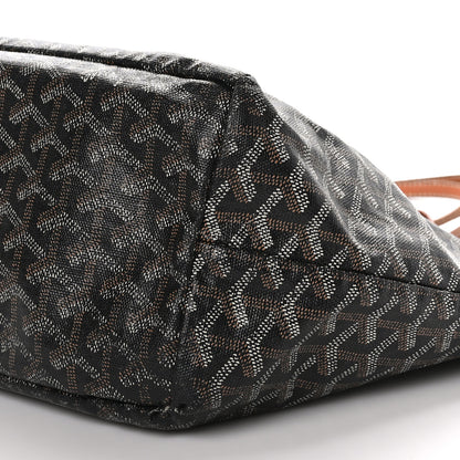 Goyard Goyardine Saint Louis PM Black Gold 9 of 10