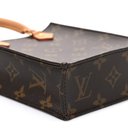 Louis Vuitton Monogram Petit Sac Plat 8 of 10