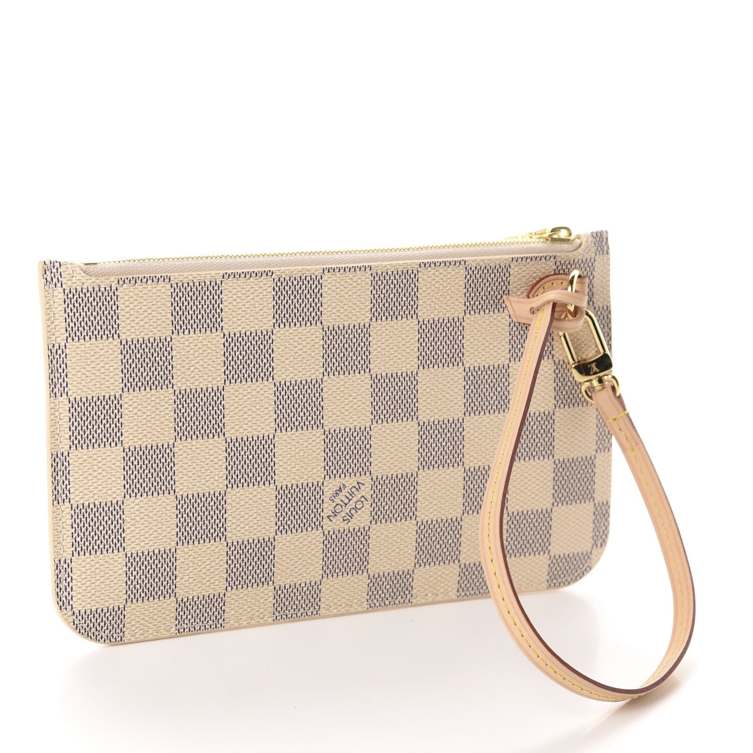 Louis Vuitton Damier Azur Neverfull PM Pochette 3 of 7