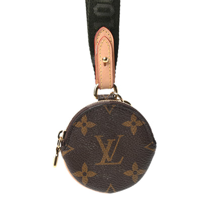 Louis Vuitton Monogram Multi Pochette Accessories Lanyard Key Holder Kaki 4 of 6