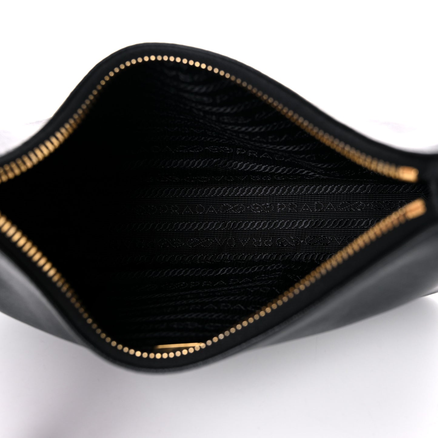 Saffiano Lux Re-Edition 2005 Shoulder Bag Black