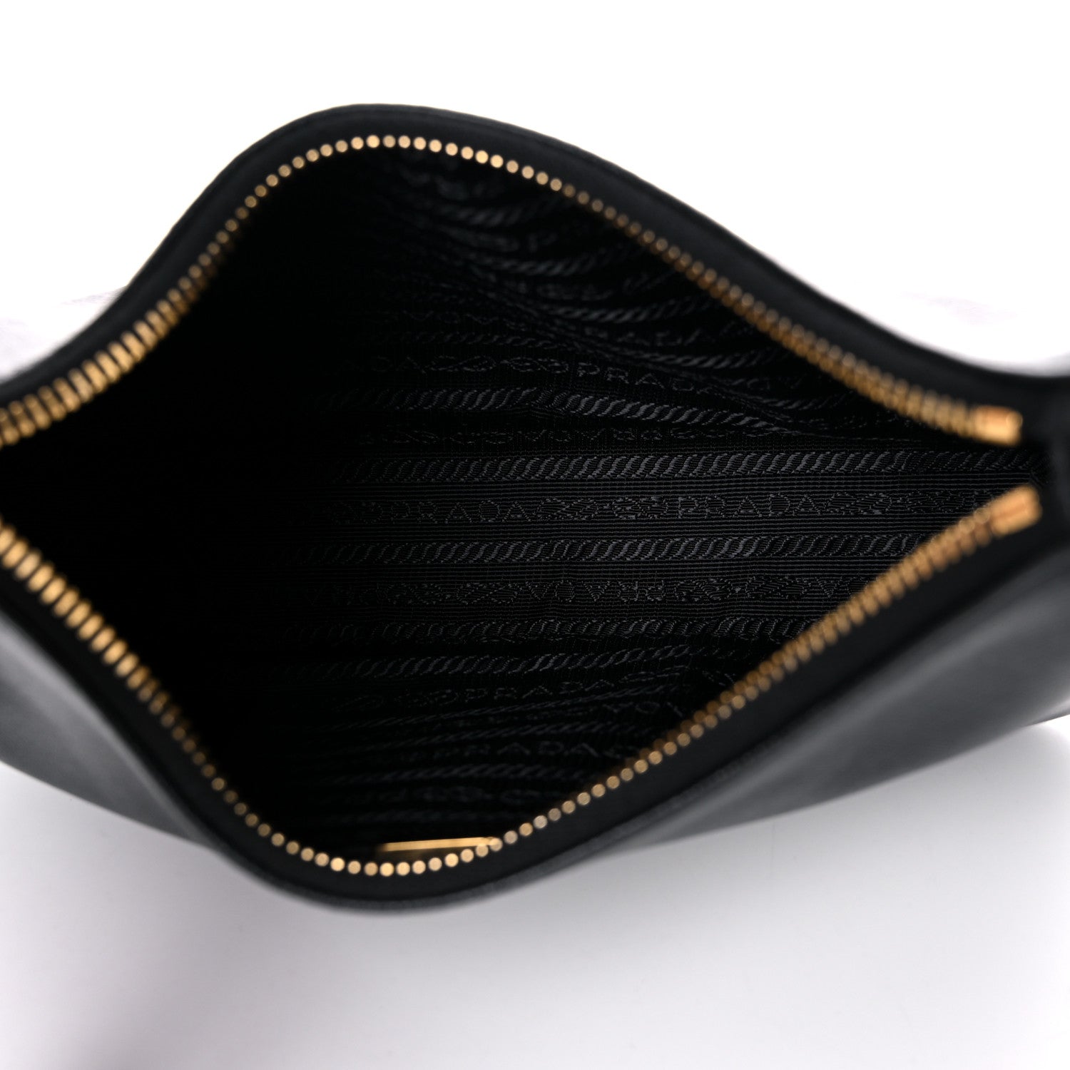 Prada Saffiano Lux Re-Edition 2005 Shoulder Bag Black 4 of 7