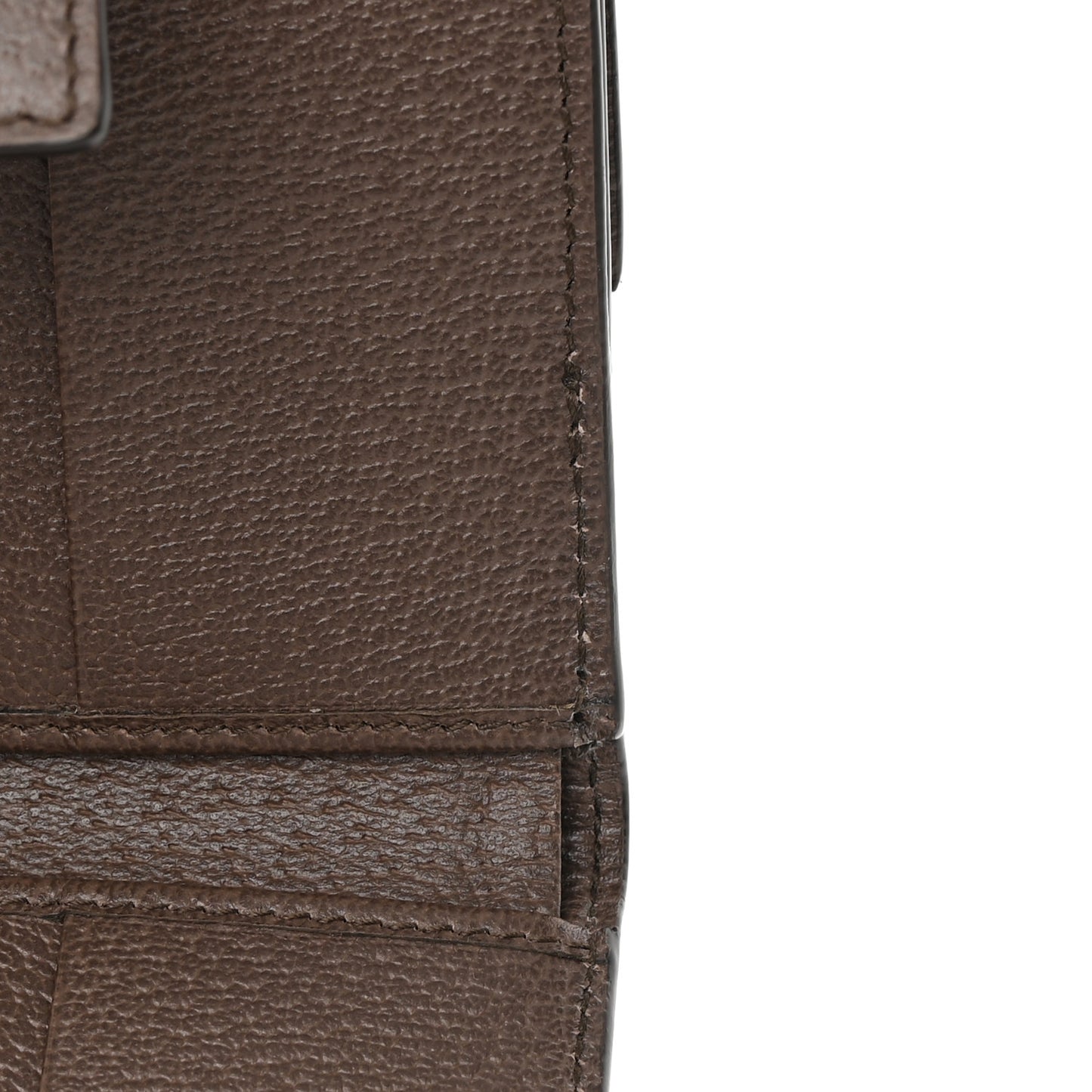 GG Supreme Monogram Web Ophidia French Flap Wallet Beige New Acero