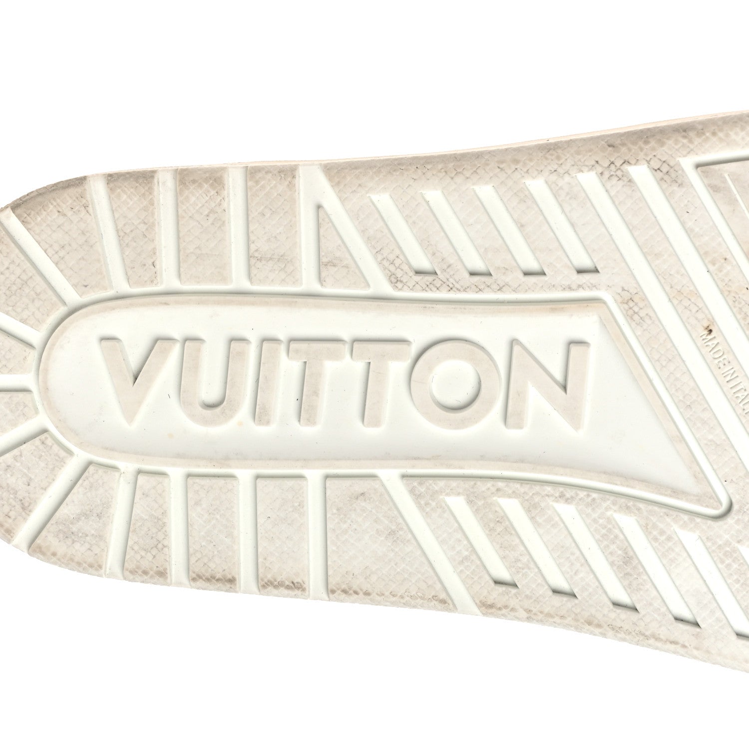 Louis Vuitton Metallic Mix Materials Mens LV Script Trainer Mules 11 Silver Multicolor 8 of 12
