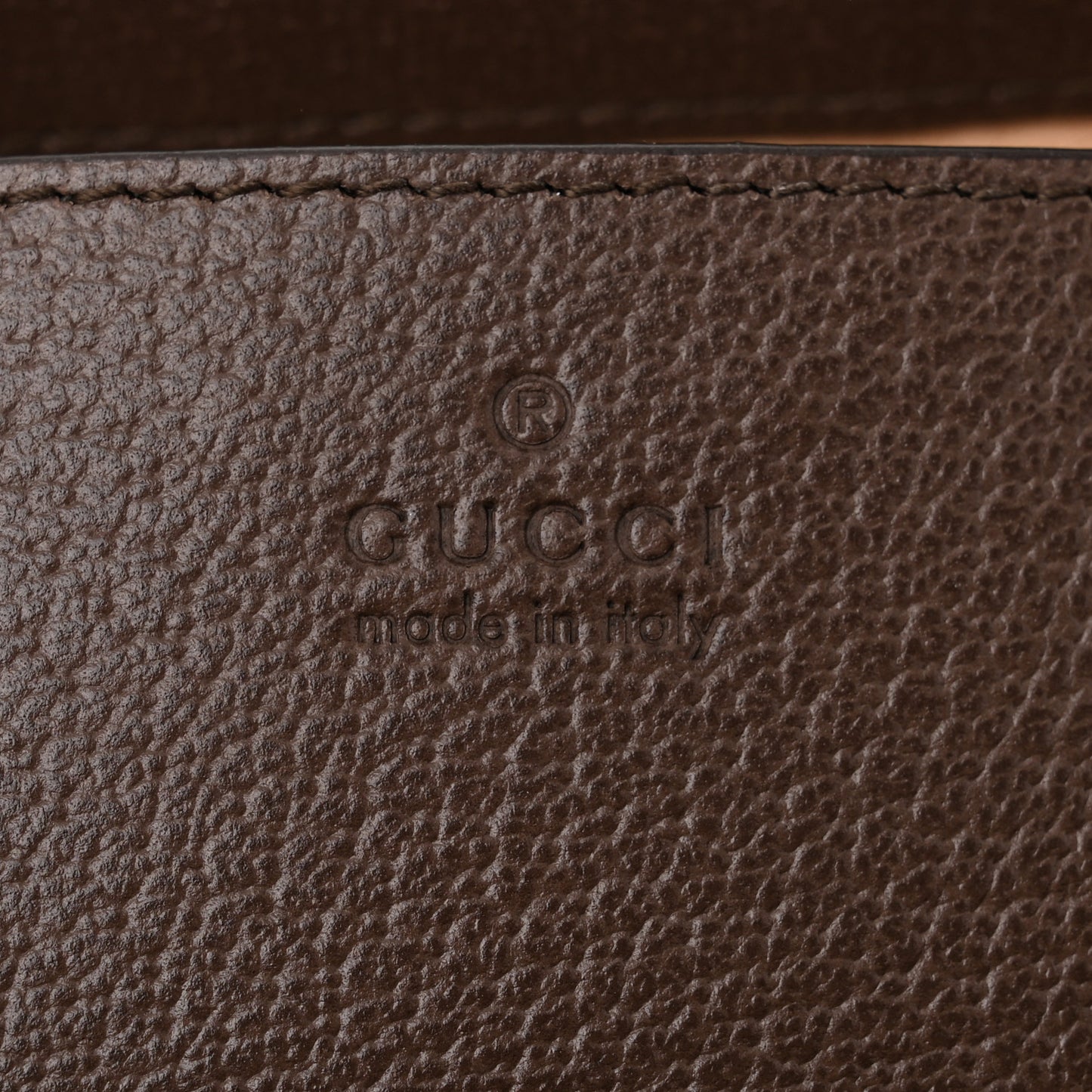 GG Supreme Monogram Small Ophidia Tote Bag Brown