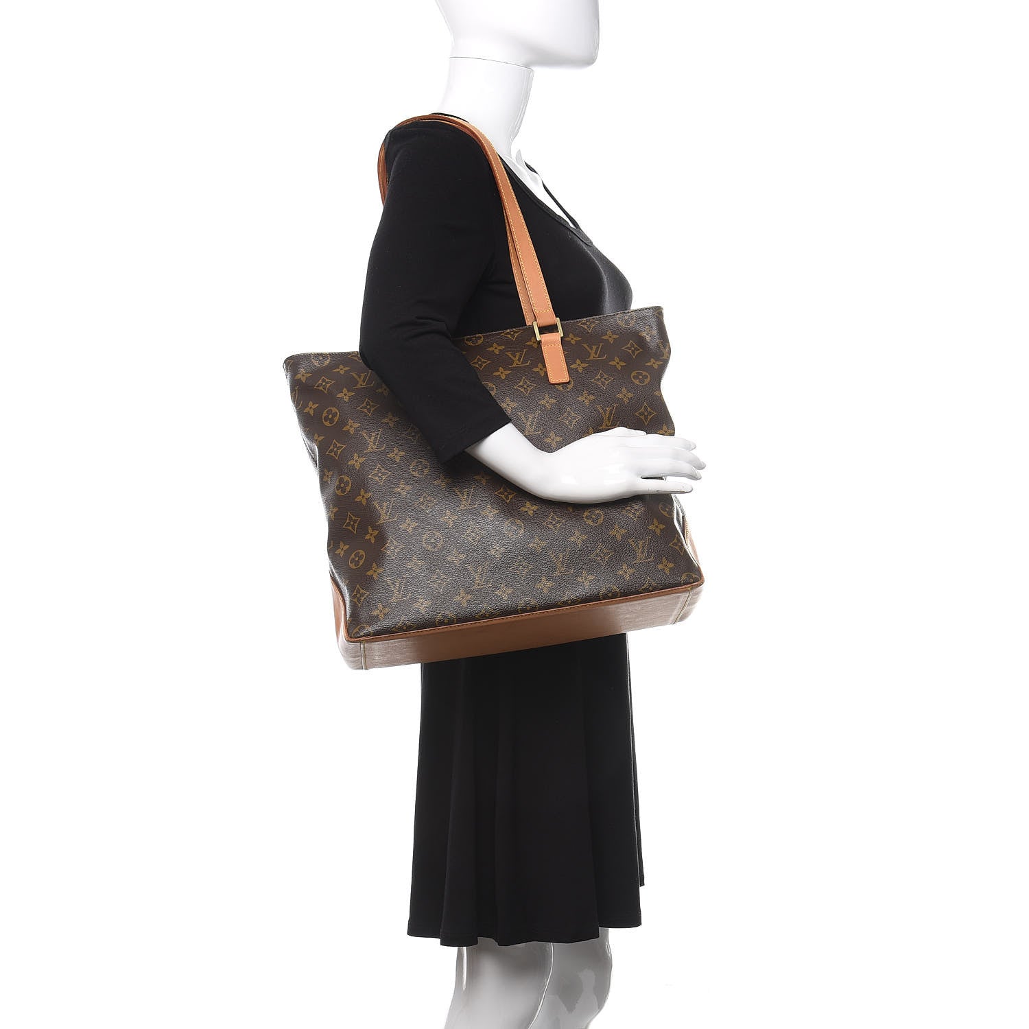 Louis Vuitton Monogram Cabas Mezzo 2 of 13