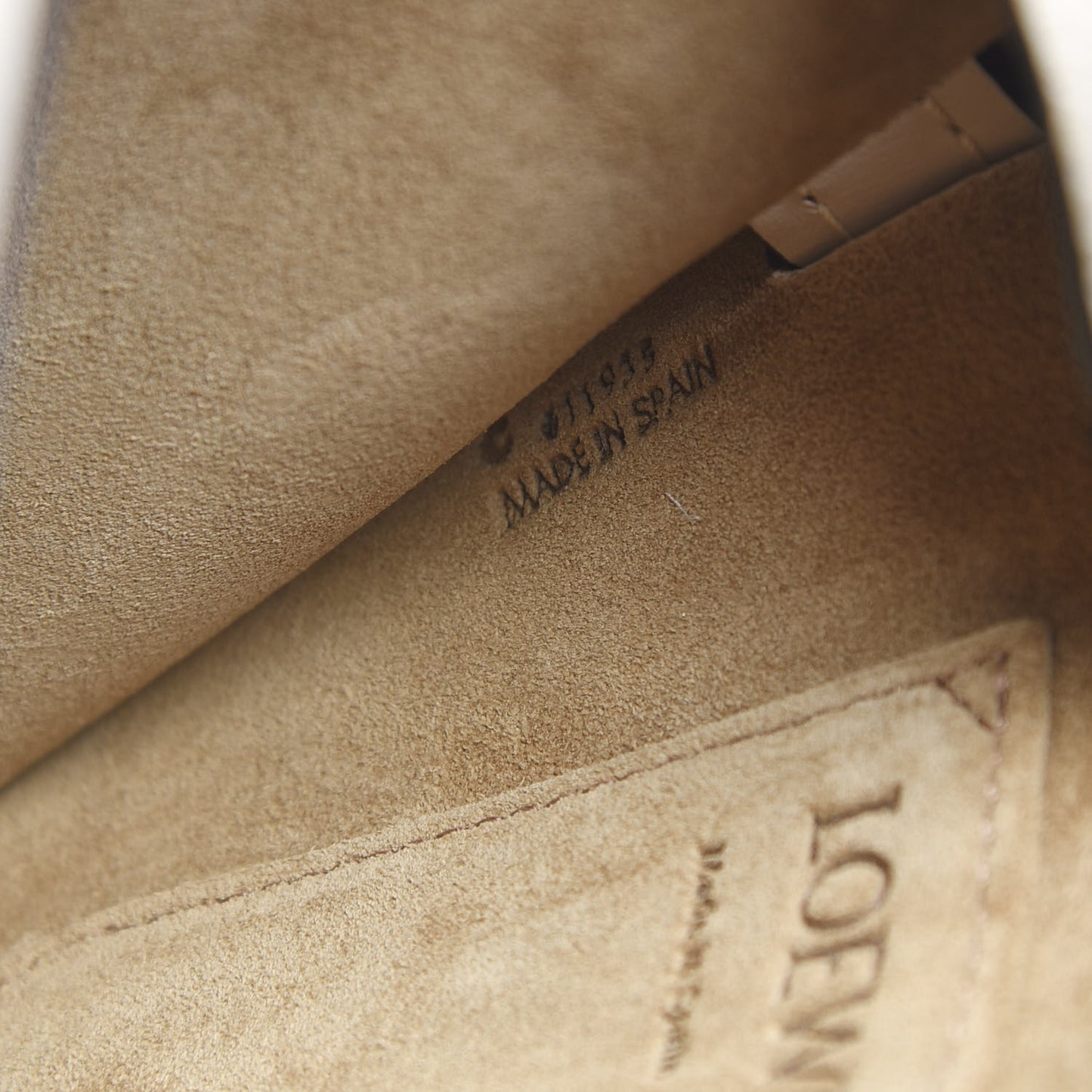 Grained Calfskin Small Gate Crossbody Bag Light Oat