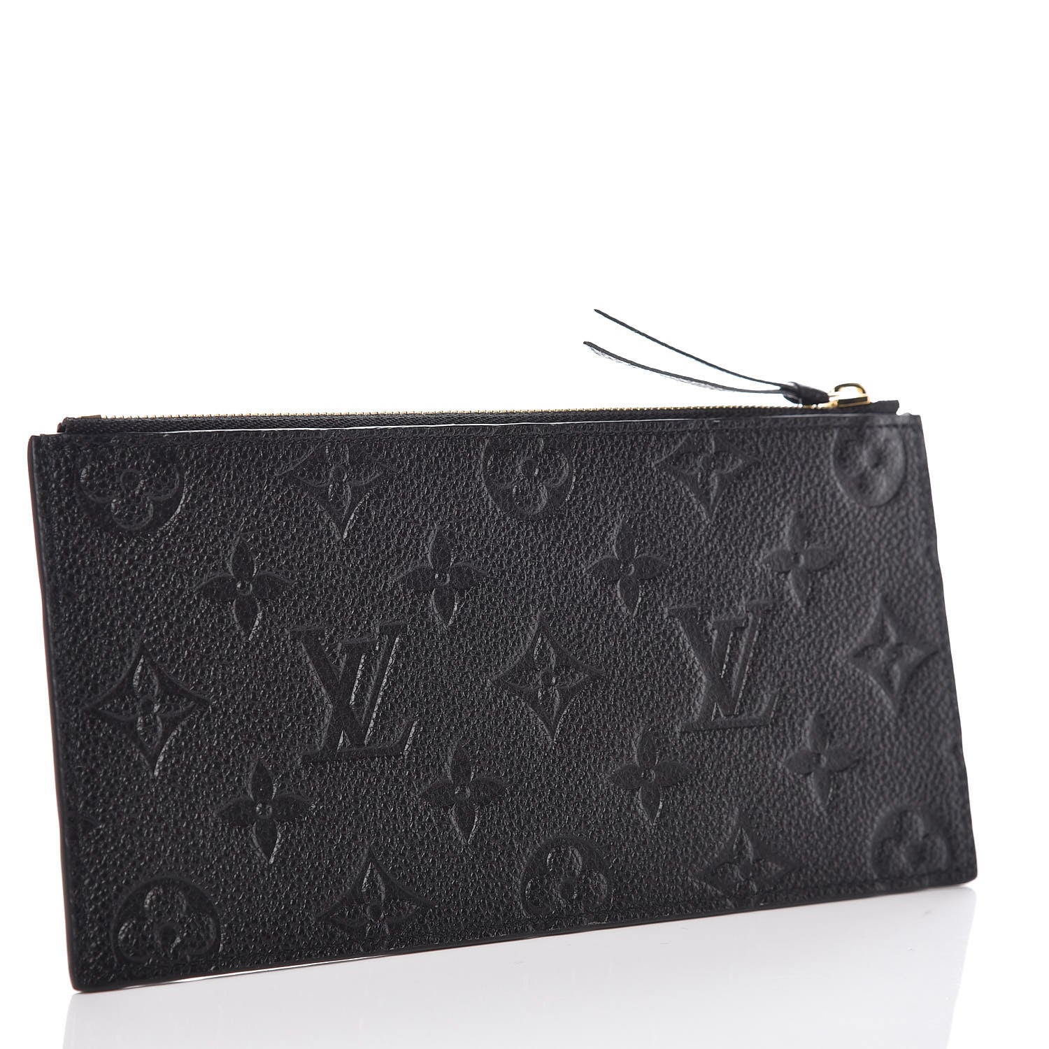 Louis Vuitton Empreinte Felicie Chain Wallet Zippered Insert Black 3 of 6