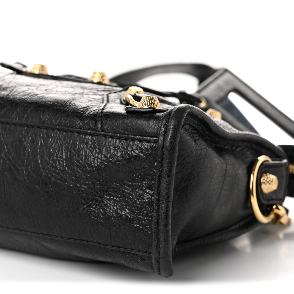 Agneau Giant 12 Gold Hardware Mini City Black