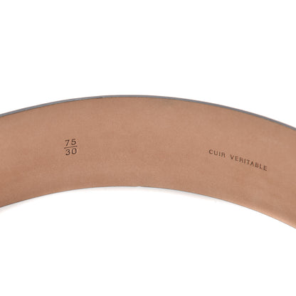 Chanel Calfskin CC Belt 75 30 Black 7 of 7